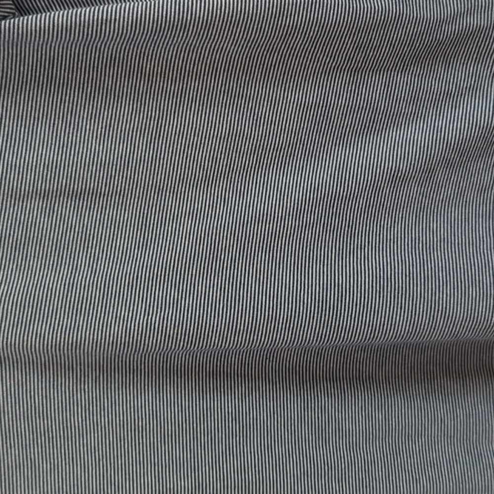 Splendid Ladies Short Sleeve V Neck Tee Narrow Blue &White Stripes XS - Picture 2 of 6